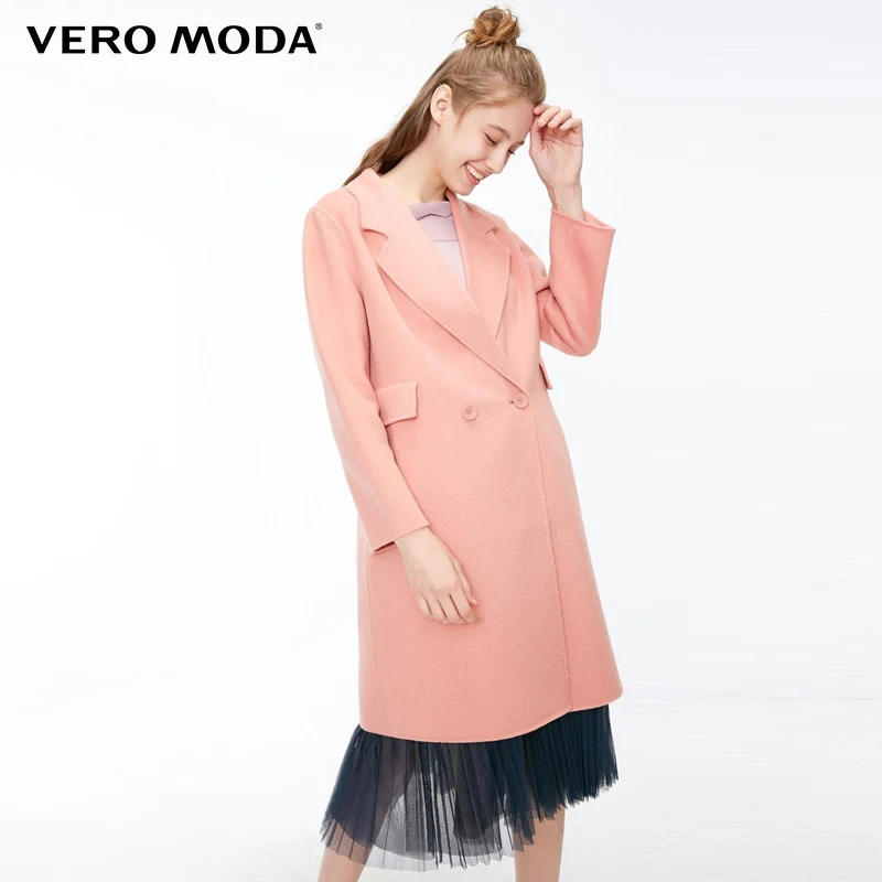 Vero Moda Женское пальто из 60% шерсти | 318327538 - Цвет: Rose dawn