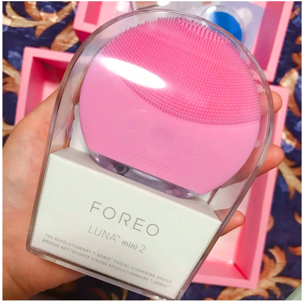 Щетка для чистки лица FOREO LUNA MINI 2 3 обновленная версия электрическое очищающее