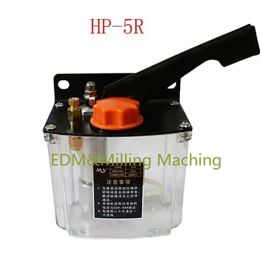 

High Quality Milling Machine HP-5R Hand Milling Oil Pump CNC Lathe Lubrication Hydraulic 600CC One 4mm Shot DURABLE New