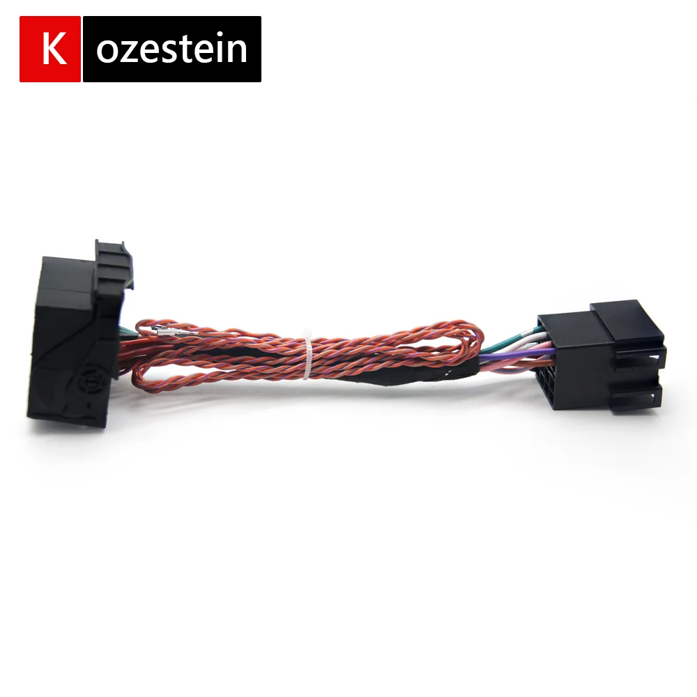 RCN210 к RCD330 Plus RCD510 310 315 Quadlock адаптер с кабелем canbus для VW Jetta Polo Golf Passat MK5 MK6 B6 B7 Eos