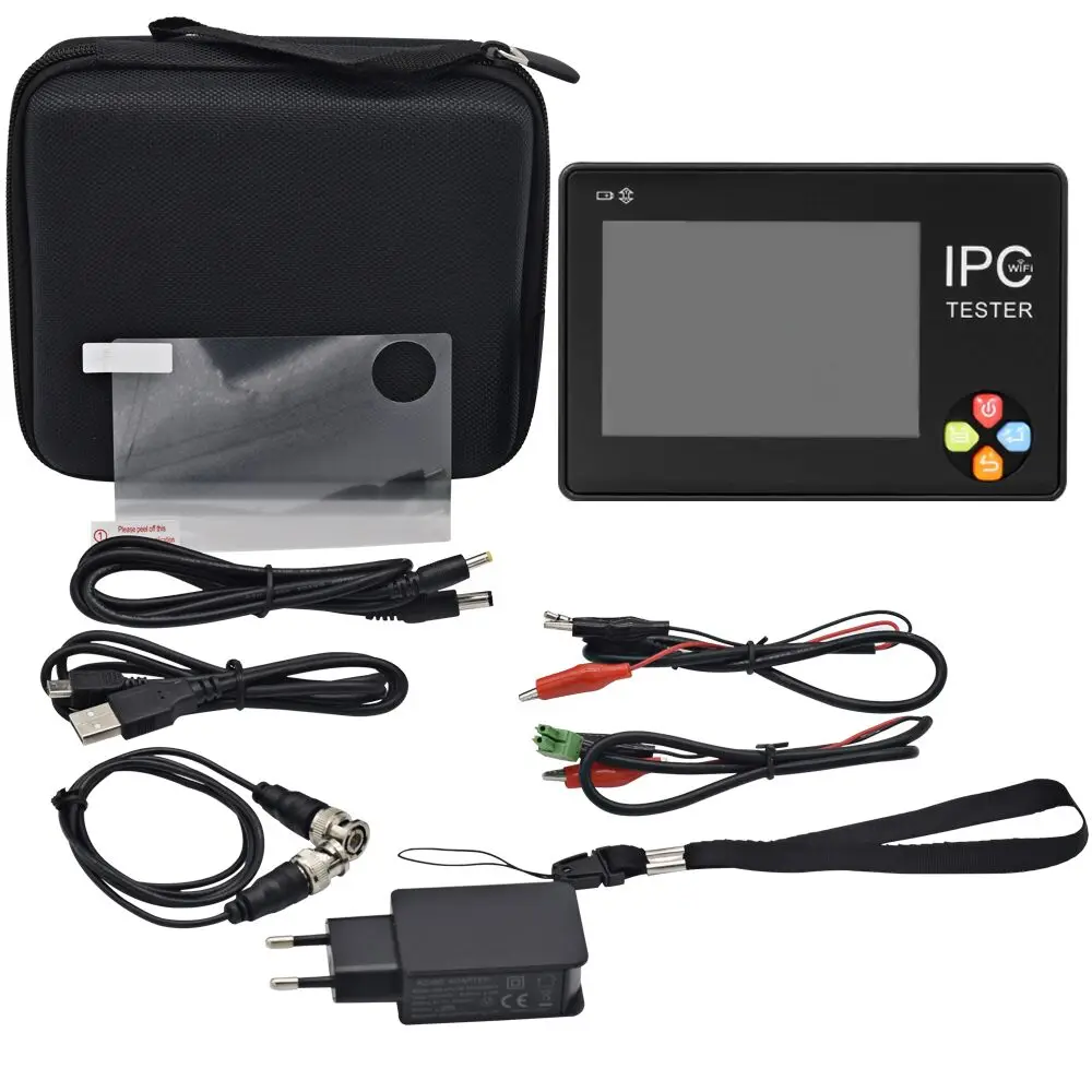 Ip-камера tester3.5 дюймов ips экран H.265 4K IP CCTV тестовый монитор Аналоговый тестер ip-камера Тестер Система безопасности камеры