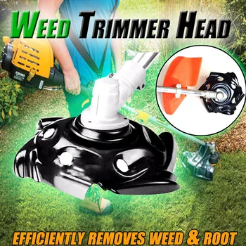 

Weed Trimmer Head Lawn Mower Sharpener Weed Trimmer Head for Power Lawn Mower