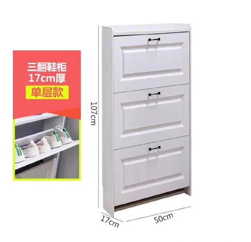 Mueble auxiliar estrecho, Banco de entrada, estante de exhibición para  puerta, organizador de almacenamiento, armario ultrafino para zapatos -  AliExpress