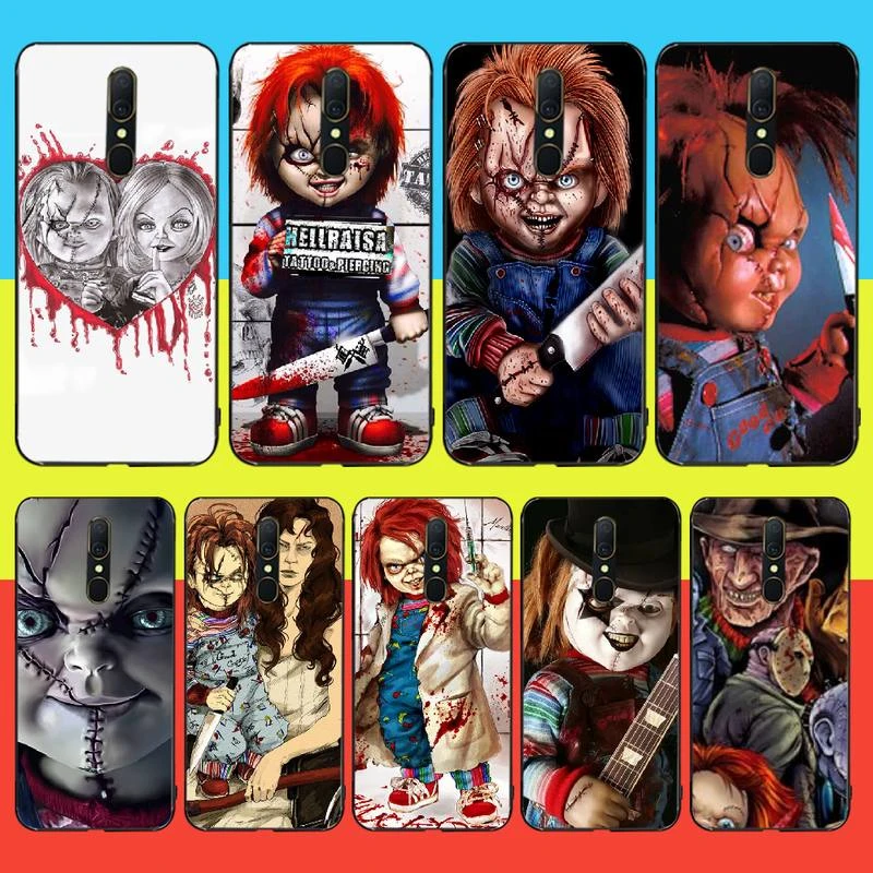 Penghuwan Chucky Horror Churse Chucky Childs Diy Printing Phone Case Cover Shell For Oppo A5 A9 2020 A11x A71 A73s A1k A83 Case Phone Case Covers Aliexpress