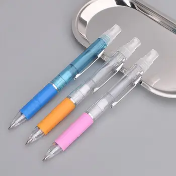 

10Pcs Spray Pen Portable Refillable Writing Spray Mister Gel Ballpoint Pens Kit 090F