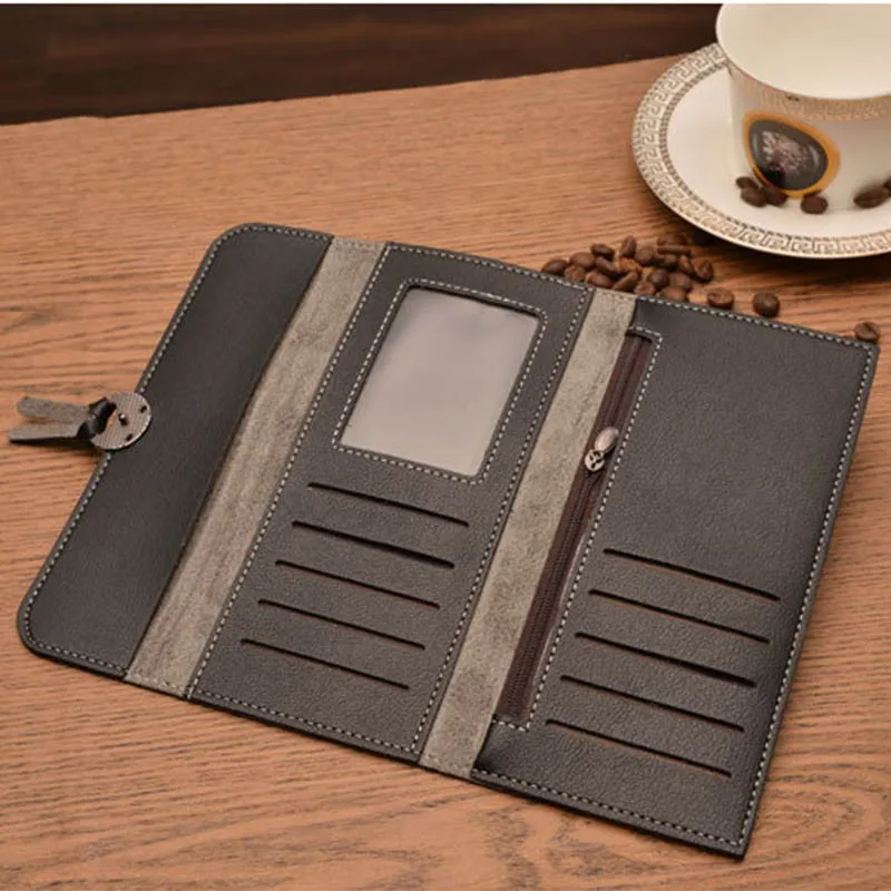 Кошелек модный кожаный Длинный кошелек для женщин Carteira Portfel Cartera кошельки качественный дизайнерский клатч Сумочка для денег