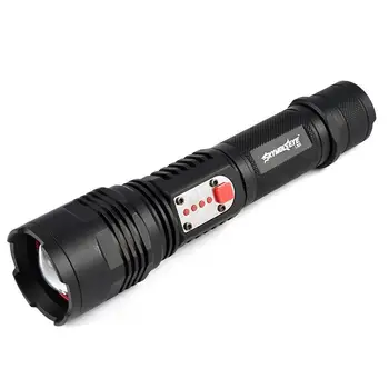 

Outdoor Skywolfeye 1000LM LED Aluminum Alloy Torch Lamp Rechargable Sports Flashlight
