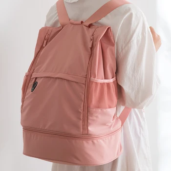 

Women Dry Wet Separation Backpack Men Outdoor Travel Bag Large Capacity Dual Shoulder Sports Fitness Bag for Camping