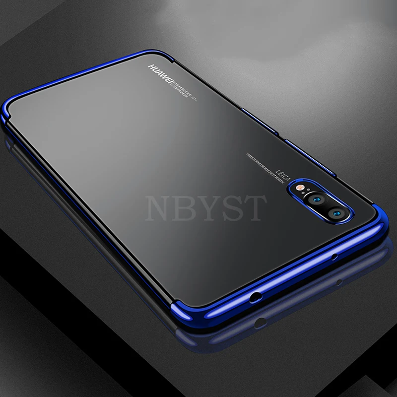 

For Huawei Honor 8A 8X 8S 8C Honor8X Plating Soft Clear Phone Cover Honor8A Honor8S 8A Pro Fashion Silicone Back Soft TPU Case