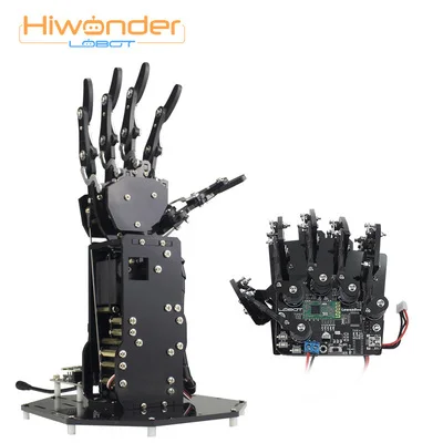 kits3 Deft hand mechanical palm open source kit uHand Bionic robot somatosensory control - Цвет: kits3