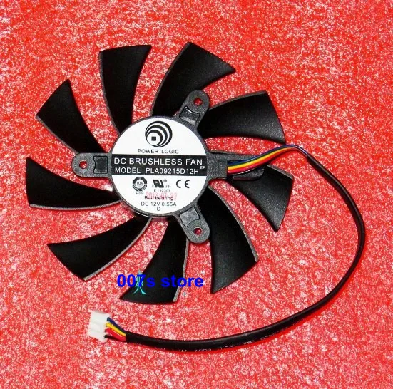 Новая графическая карта памяти для Dataland HD5870 HD5850 HD5830 HD7870 E6 2G Club HD7800 POWER LOGIC PLA09215D12H 12V