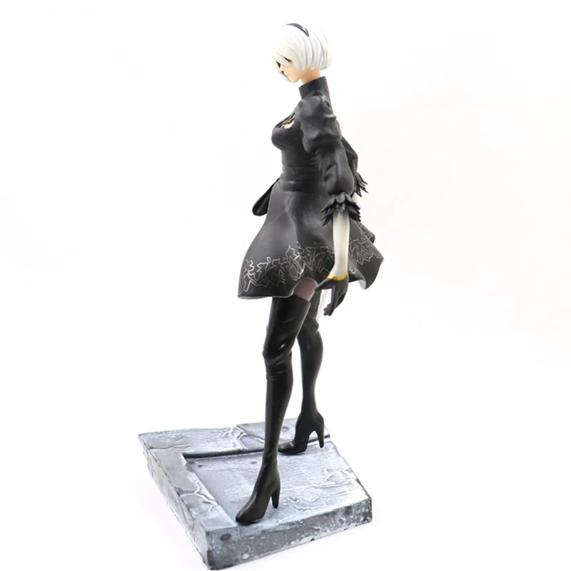 Игрушечная фигурка NieR Automata YoRHa № 2 тип B 2B ПВХ Banpresto Коллекционная модель