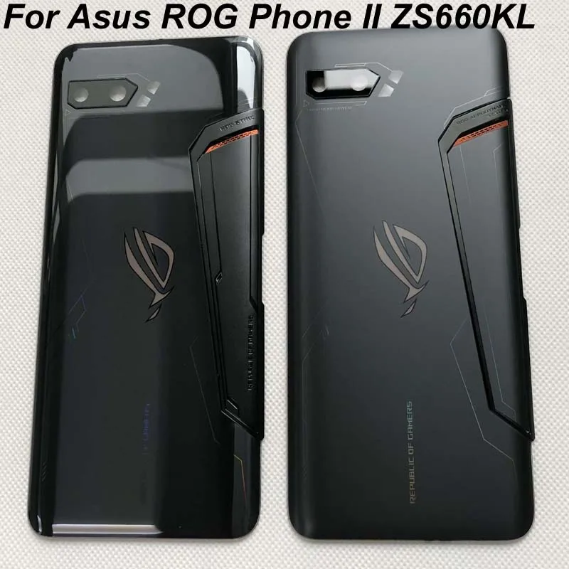 Оригинальный новый стеклянный чехол для Asus ROG Phone II ZS660KL 6 59 дюйма задняя крышка