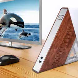 Mini PC gaming, Intel Apollo N3450 Quad core, 8 go RAM + 64 go, multi ports, économie d'énergie, multifonctionnel 