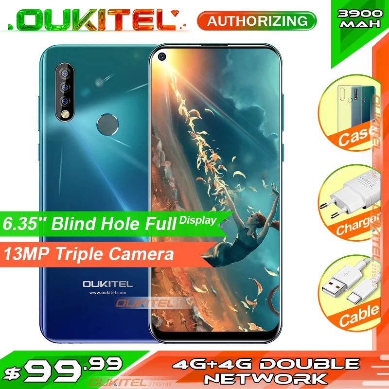 OUKITEL C17 Pro 6 35 'ཏ:9 4 Гб Оперативная память 64 Встроенная MT6763 смартфон 13MP с