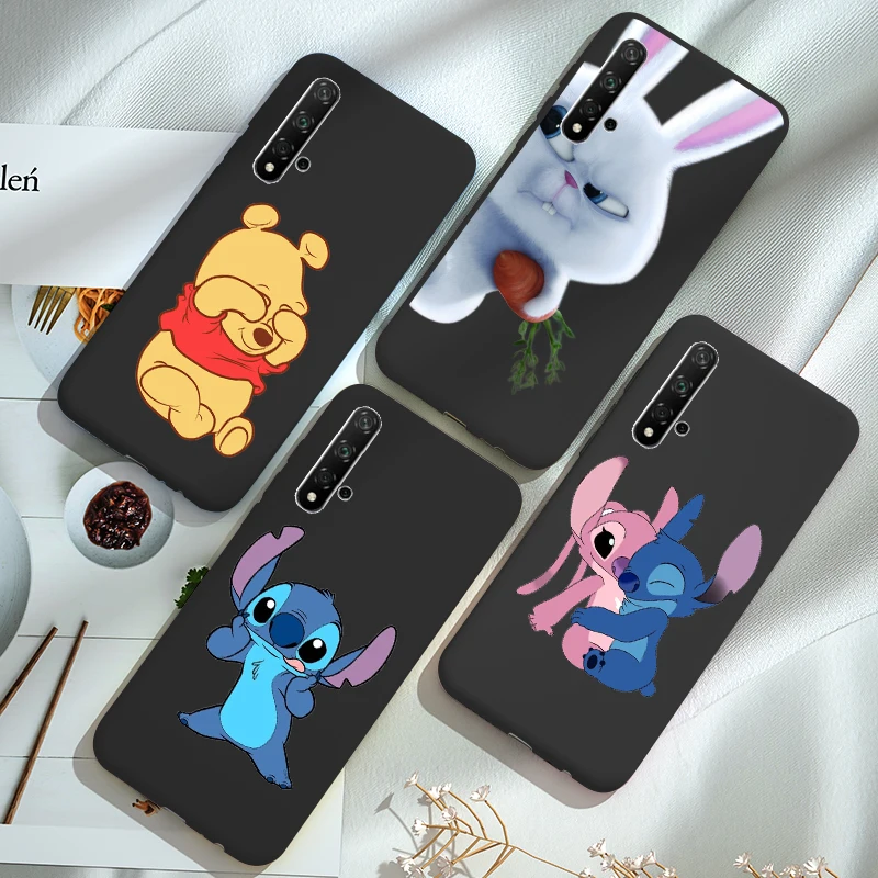 

Cover Honor 20 Pro 20S View 20 10 Lite 10i 9 Case Cartoon Silicone Back Bumper FOR Huawei Honor 7A 7C 8A 8C 8S 8X 9X Premium