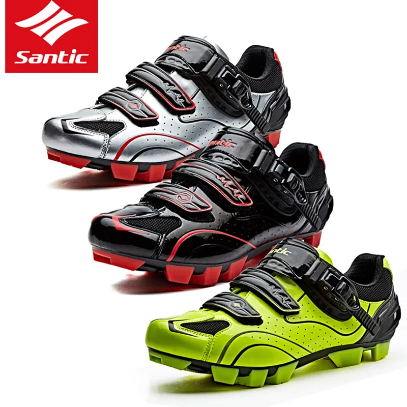 

SANTIC Men Bike Shoes Pro MTB Cycling Shoes Outdoor Riding Sneakers Breathable Self-Locking Sport Mountain Bicycle Shoes for Man