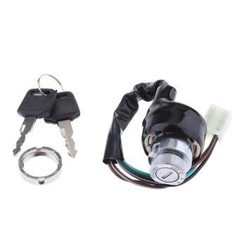 

Universal Car Motorcycle 6-Wire Ignition Switch 3 Position with 2 Key