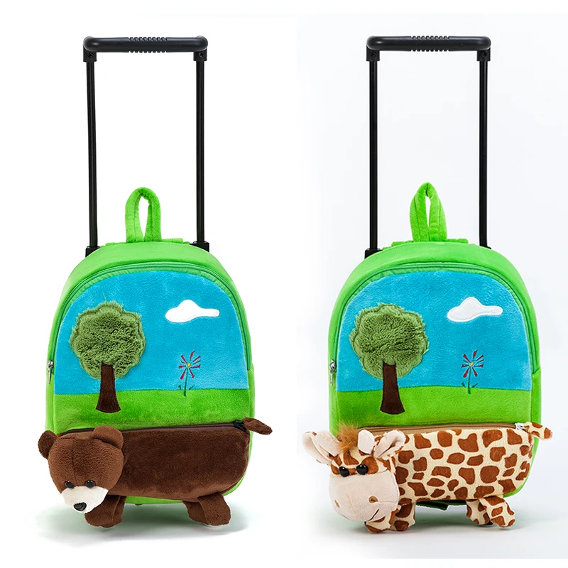 Kids Backpack with Wheels toddle backpack for girls Wheeled Backpack Kids Suitcase Luggage for boys Toddler Trolley Backpacks 1