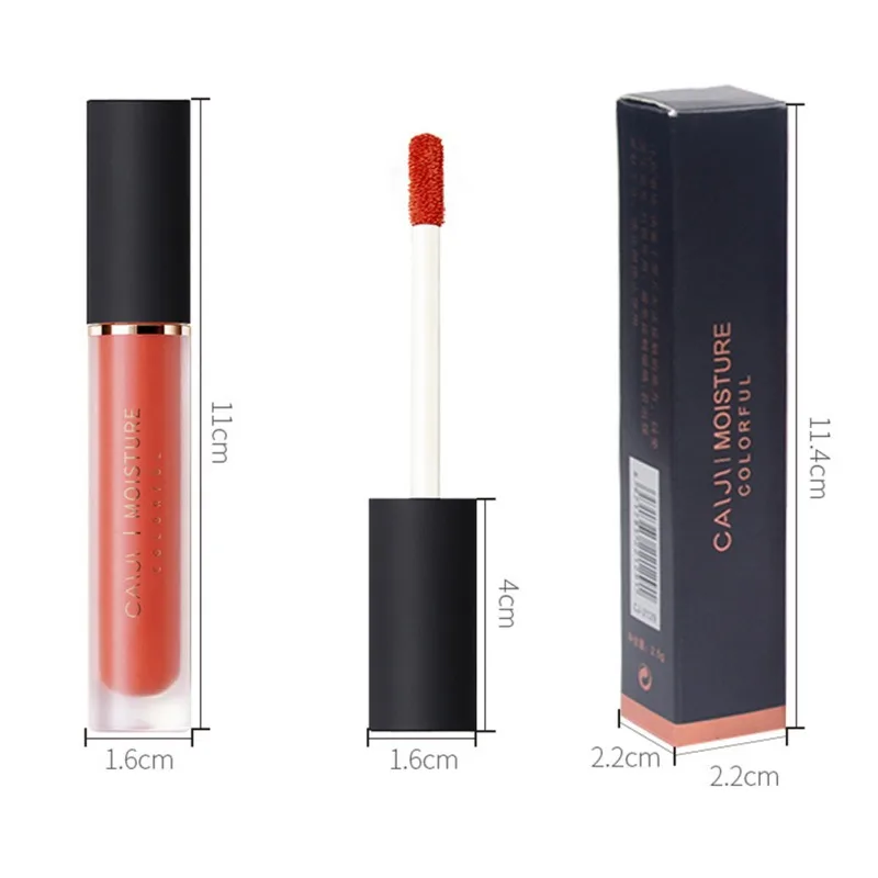 Moisturizing Lip Glaze Long-lasting Waterproof Non-stick Cup Colorfast Lip Gloss Beauty Lip Maquiagem Lip Tint
