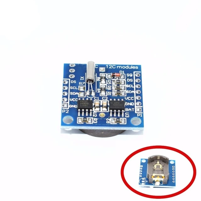 1-Piece-Tiny-RTC-I2C-modules-24C32-memory-DS1307-clock-RTC-module ...