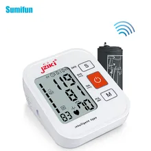 

Sphygmomanomete Upper Arm Style Automatic Blood Pressure With Voice Monitor Measuring Arterial Meter High-Precision