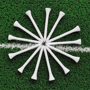 

Golf Tee Practical Wooden 100 Pcs Practice Ball Bar Leisure Playing Cushion Top Club Training Holder Outdoor Sporting 70mm