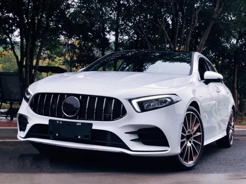 GT-style ABS передний бампер гоночная решетка для Benz W177 A класс A180 A200 A260