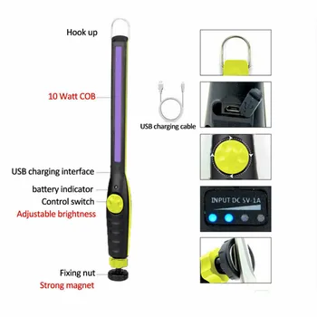 

Uv Wand Sterilize Uvc Light Germicidal Lamp Home Handheld Disinfection Tube Uv Sterilizer Wand Ультрафиолет Уф Лампа Для Клея