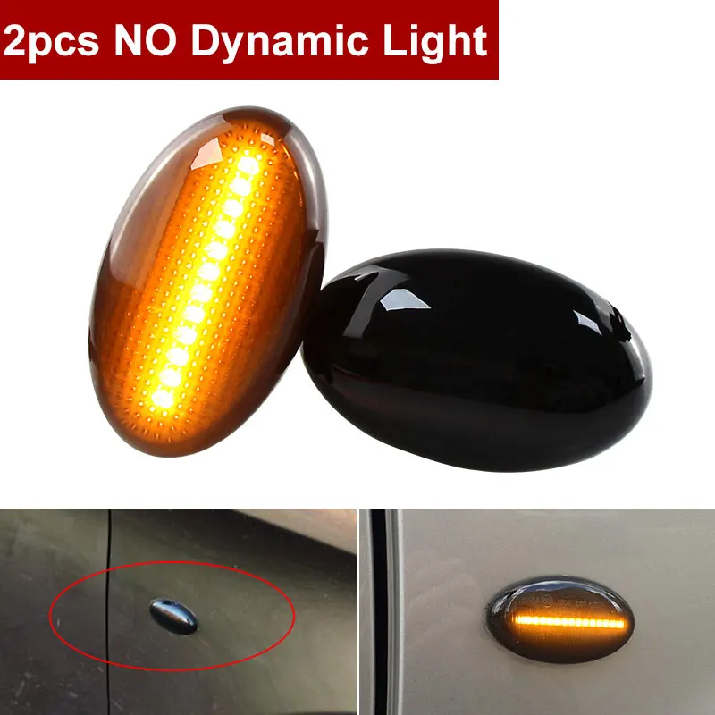Feux Clignotants Latéraux LED Pour Mercedes Classe A, Vito, Citan – Compatibles W168, W639, W447 – Jaune, Plug & Play