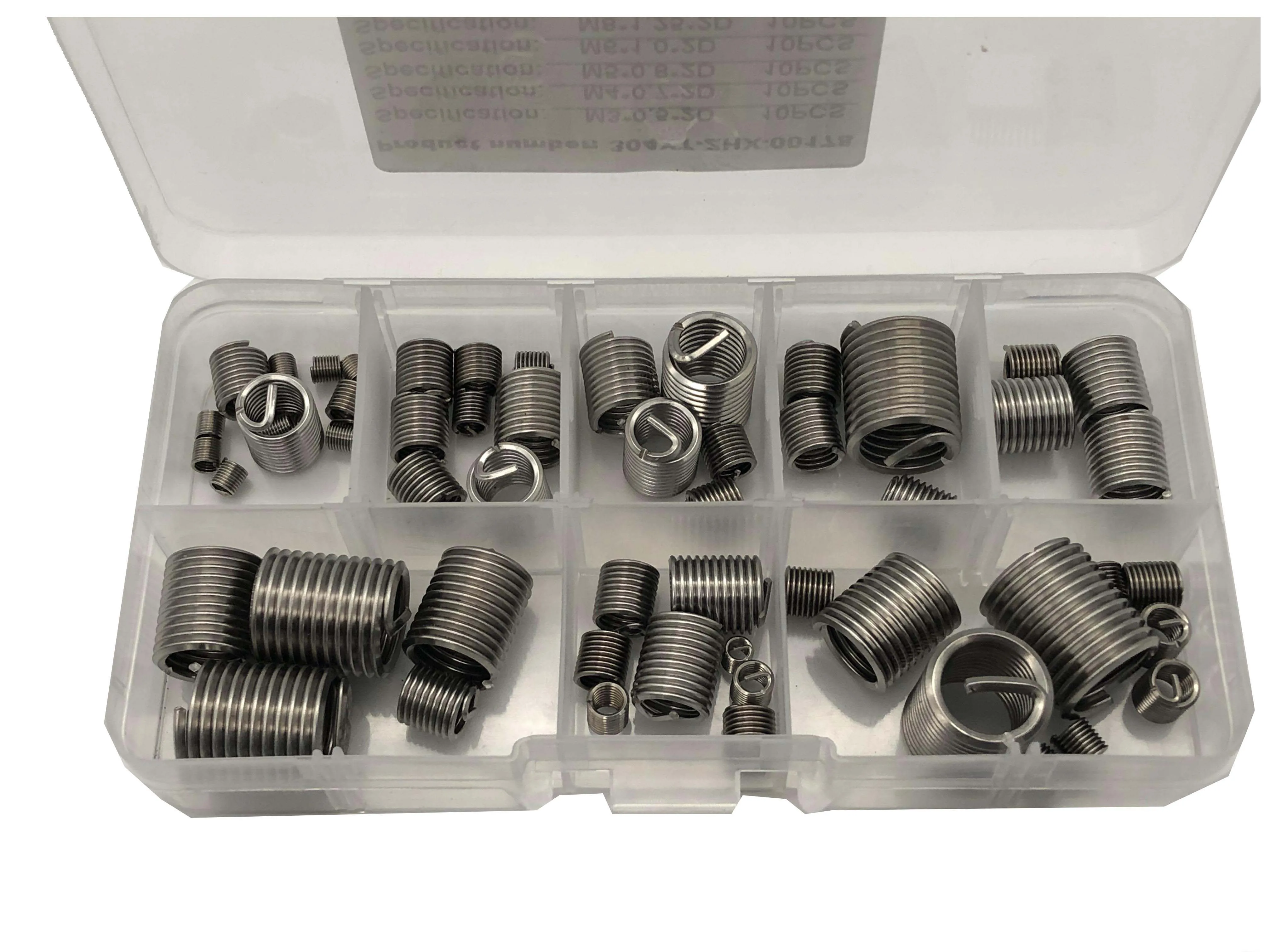 

Threaded Insert M3 M4 M5 M6 M8 M10 M12 Set Thread Repair Kit 304 Stainless Steel Wire rosca Repair Tools DIY workshop tools