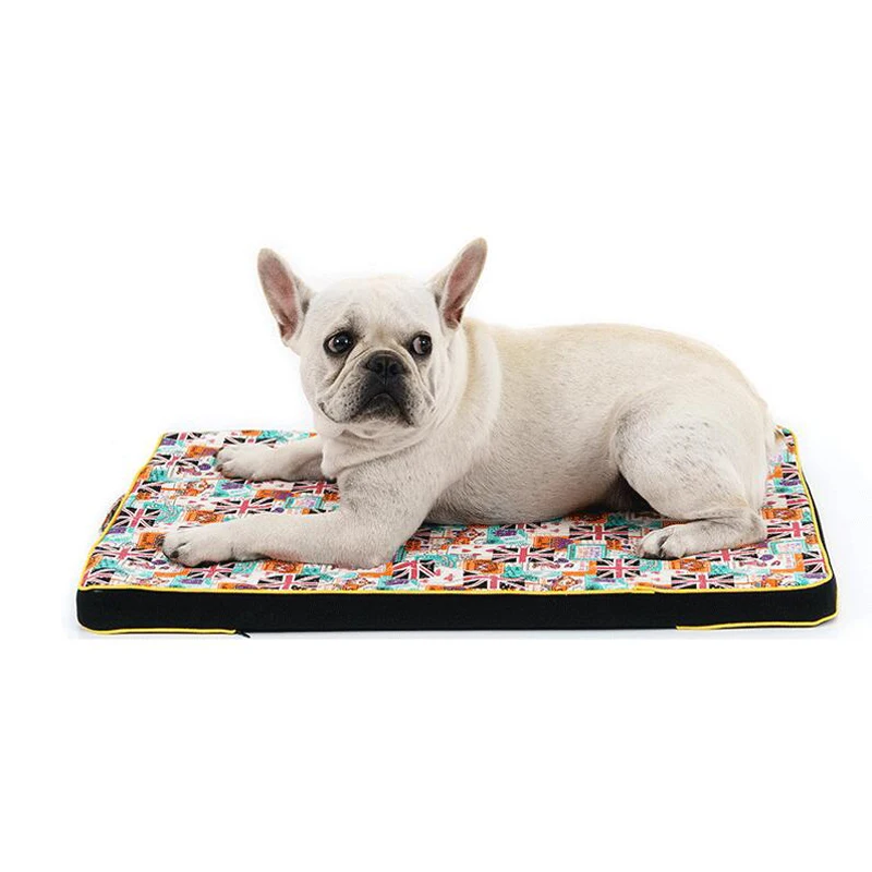 Подушка для кровати собаки для маленьких, средних и больших собак, ткань Оксфорд, дышащий водонепроницаемый коврик для дома собаки, гнездо для питомца, диван-одеяло, коврик для животных