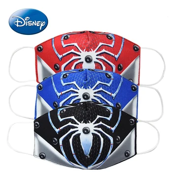 

Marvel The Avengers Spiderman Kids Masks Breathable Dustproof Washable Student Boys Girls PM2.5 Protective Mouth Face Mask