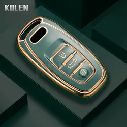 Premium TPU Car Remote Key Case Cover - Stylish Protective Shell (Green only case)