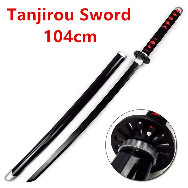 104cm Demon Slayer Cosplay Sword 1:1 Kochou Shinobu White Sword Anime Ninja Knife Kimetsu no Yaiba Weapon PU Model Gift cosplay sword cosplay prop cosplay toy