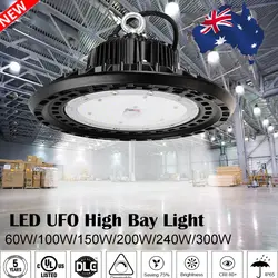 НЛО светодиодный высокий свет залива 60 W/100 W/150 W/200 W коммерческий промышленное хранилище лампа