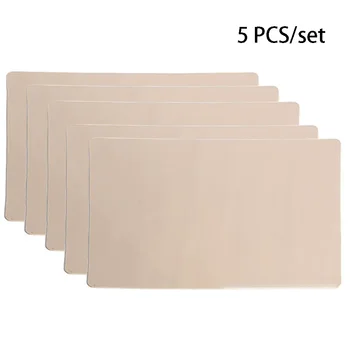 

5pcs Nontoxic Double Sides Permanent Makeup Plain Eyes Soft Tattoo Practice Skin Home Microblading Durable Blank Tool Beginners