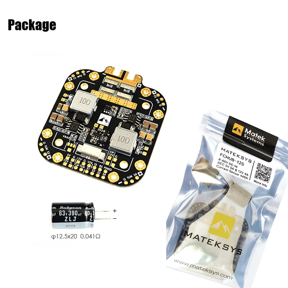 Matek системы XCLASS FCHUB-12S PDB доска 5 В и 12 В выход с датчиком тока 3-12S lipo для RC моделей запасные части DIY Accs