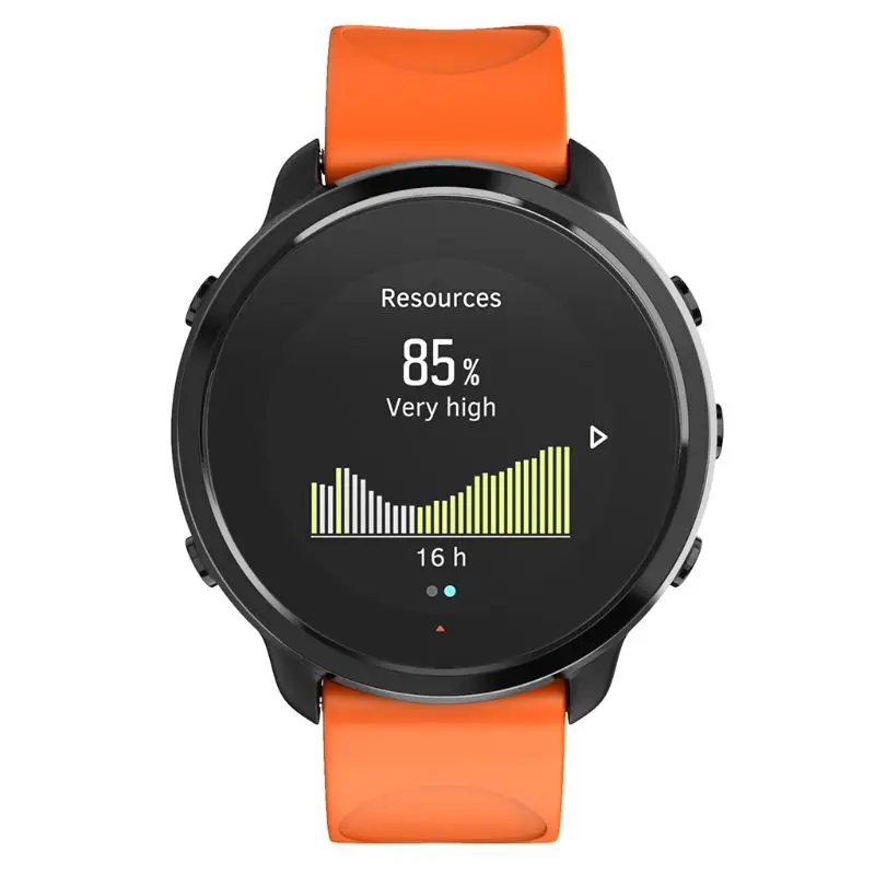 Дышащий ремешок для часов мягкий силиконовый ремешок для SUunto 3 фитнес Смарт-часы