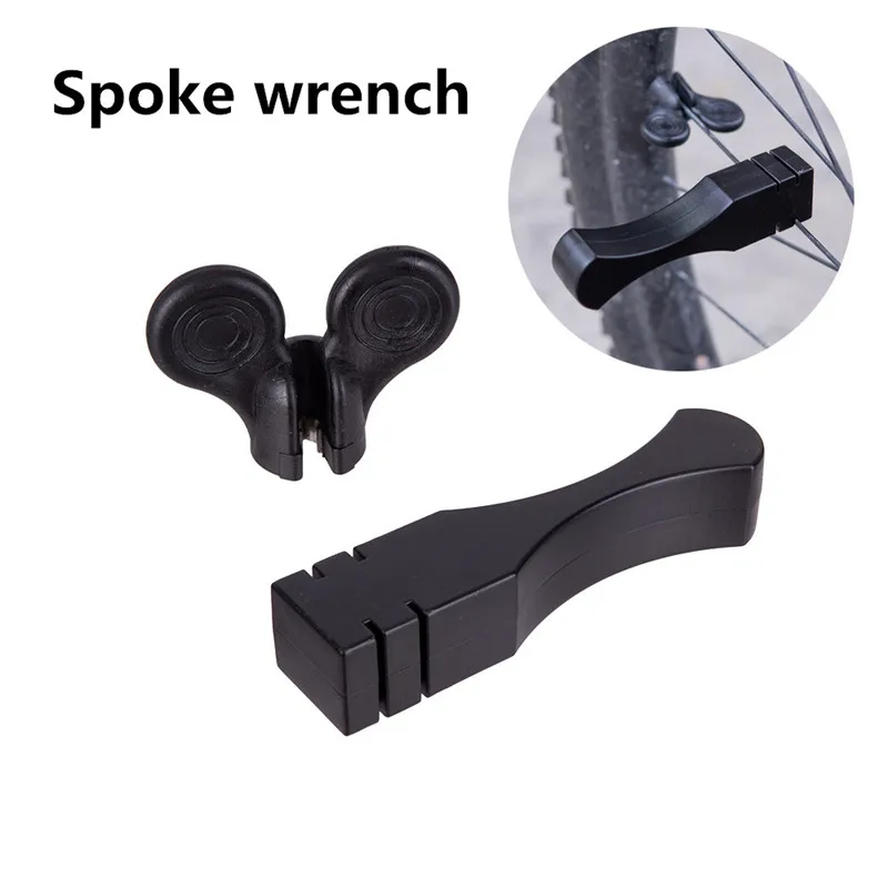 Bicycle spoke wrench holder wheel correction tool Spoke adjustment