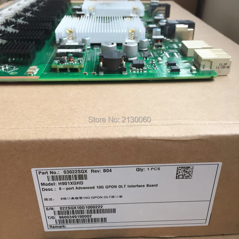 Huawei OLT MA5800 GPON сервисная плата XGBD XGHD 8 портов бизнес-плата с SFP модулями