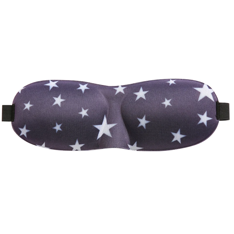 1pcs 3D Sleep Mask Travel Eyepatch Natural Silk Sleeping Eye Mask Cover Shade Eye Patch Women Men Soft Portable Blindfold TSLM1