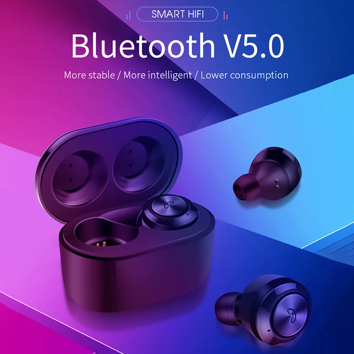 TWS Bluetooth наушники 5 0 в стерео Спортивные Беспроводные шумоподавление игровая