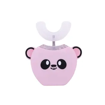 

U Shape Cartoon Children Kids Silicone 360 Degree Sonic Automatic Electric Toothbrush Teeth Whitening Toothbrush