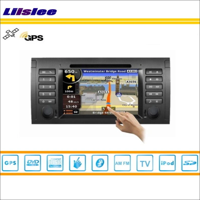Per Bmw 7 E38 1994-2001 Lettore Dvd Per Auto Navigazione Gps Radio Stereo Cd Tv Ipod Bt Schermo Hd Sistema Multimediale S160
