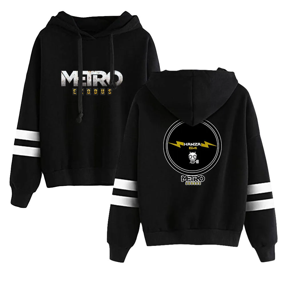 Felpe Con Cappuccio Pullover Metro Exodus Felpe Con Cappuccio Streetwear Moda Unisex A Maniche Lunghe