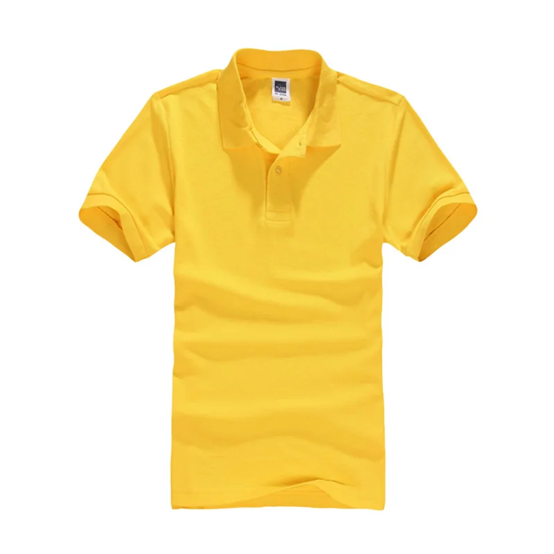 Мужская рубашка поло, брендовая мужская Однотонная рубашка поло, Camisa Masculina, мужская повседневная хлопковая рубашка поло с коротким рукавом, мужские майки
