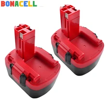 Bonacell 14,4 V 3500mAh для Bosch BAT038 BAT040 аккумуляторная батарея Электроинструмент Аккумуляторная дрель Замена для 3660CK