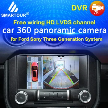 

Reverse Backup 360 Degree Surround Bird View System Panoramic View Car Cameras Recorder For Ford Mustang Sony 3rd generation