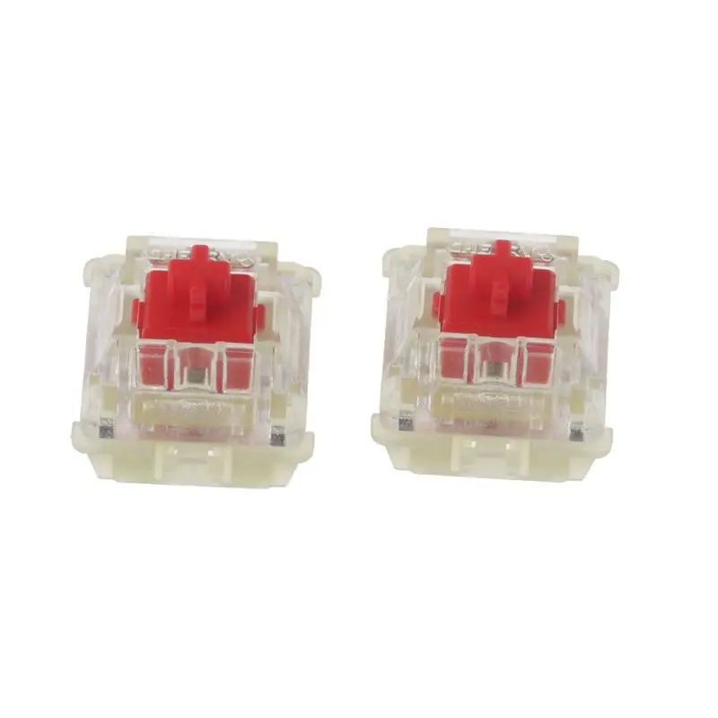 2 шт. оригинальные переключатели SMD RGB Cherry MX 3 штырьковый красный переключатель